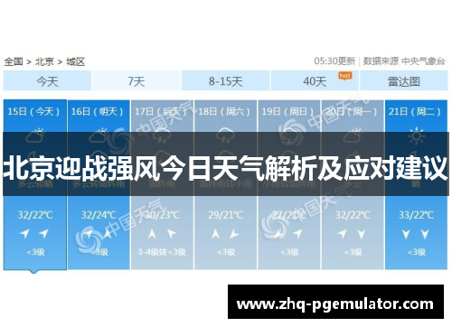 北京迎战强风今日天气解析及应对建议