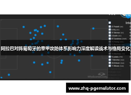 阿拉巴对阵葡萄牙的意甲攻防体系影响力深度解读战术与格局变化